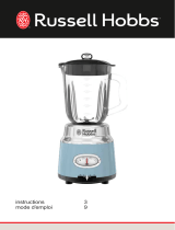 Russell Hobbs BL3100BKR Retro Style Red 6-Cup Blender Owner's manual