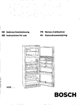 Bosch KSV3123/01 Owner's manual