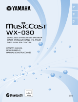 Yamaha MusicCast WX-030 Owner's manual