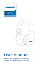 Philips CoolPlay KH402 Wireless kid’s Headphones [TAKH402] User manual