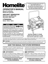 Homelite ut905000sa Owner's manual