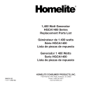 Homelite HGCA1400 Series Owner's manual