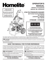 Homelite ut80522b, ut80953b Owner's manual