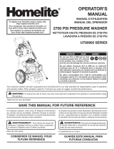 Homelite ut80993 series (ut80993f) Owner's manual