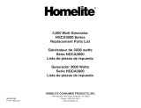 Homelite HGCA3000 Owner's manual