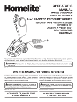 Homelite hl80215mo Owner's manual