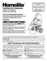 Homelite ut80522f Owner's manual