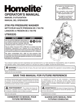 Homelite ut80522g Owner's manual