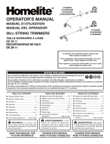 Homelite UT26CSEMC Owner's manual