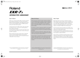 Roland EXR-7s Owner's manual
