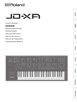 Roland JD-XA Owner's manual
