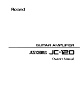 Roland JC-120 Owner's manual