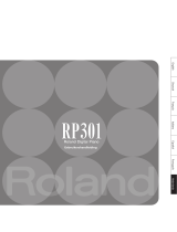 Roland RP-301 Owner's manual