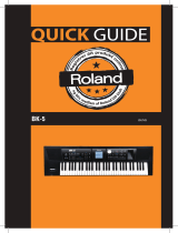 Roland BK-5 User guide