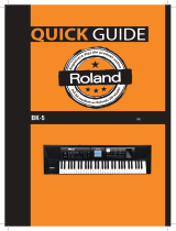 Roland BK-5 User guide