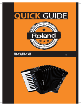 Roland FR-1xb (Svart) User guide
