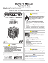 Quadrafire Castile Pellet Stove User manual