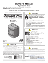 Quadrafire Santa Fe Pellet Stove User manual