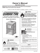 Quadrafire Discovery II Wood Stove Owner's manual