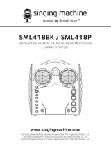 SingingMachine SML418 User manual