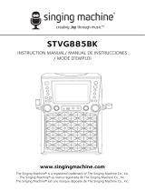 SingingMachine STVG885 User manual
