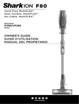 Shark ION F80 Cord-Free MultiFLEX IF280 Series User manual