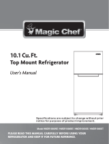 Magic Chef HMDR1000BE Owner's manual