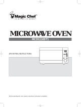 Magic Chef MCD1110ST1 Owner's manual