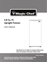 Magic Chef HMUF6WE Owner's manual