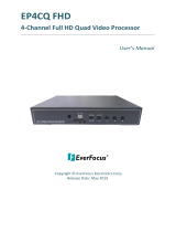 EverFocus EP4CQ-FHD Owner's manual