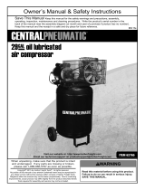 Central Pneumatic Item 62765 Owner's manual