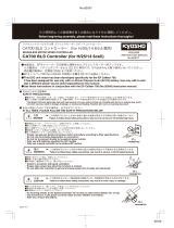 Kyosho EP CALIBER 700 CA700 BLS Controller(for H/25/14 6 cell) User manual