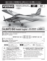 Kyosho No.11251@CALMATO Alpha 40 Trainer Toughlon User manual