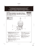 Kyosho No.625042 Sirio S09-R ENGINE Owner's manual