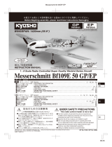 Kyosho MESSERSCHMITT Bf109E 50(No.11864) User manual