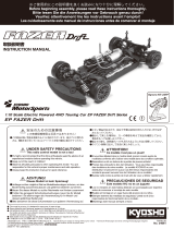 Kyosho No.34061T1EP FAZER Drift Toyota SUPRA Type1 User manual