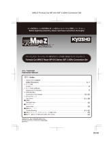 Kyosho MINI-Z RACER FORMULA CAR                   ASF 2.4GHz Conversion Set User manual
