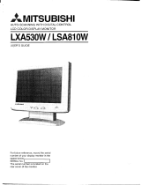 NEC Mitsubishi LCD LXA530W Owner's manual