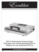 Excalibur EPV12 Owner's manual