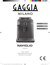 Gaggia Milano NAVIGLIO HD8749 Owner's manual