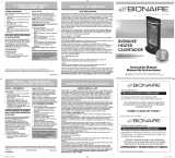 Bionaire BHH7522MX-BWM Owner's manual