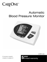 CareOne CareOne Automatic Blood Pressure Monitor Owner's manual