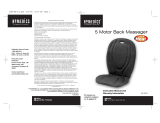 HoMedics BK-5MH 5 Motor Back Massager User manual