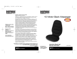 HoMedics BK-P200TL 10 Motor Back Massager User manual