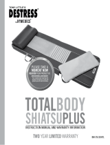 HoMedics BM-SV100HTL Total Body Shiatsuplus User manual