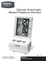 HoMedics BPA-150E Deluxe Automatic Blood Pressure Monitor User manual