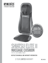 HoMedics SHIATSU ELITE II User manual