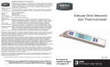 HoMedics Deluxe One-Second Ear Thermometer Owner's manual