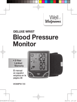 HoMedics Well at Walgreens Delux Wrist Blood Pressure Monitor Owner's manual