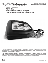 Schumacher XC85-CA Owner's manual